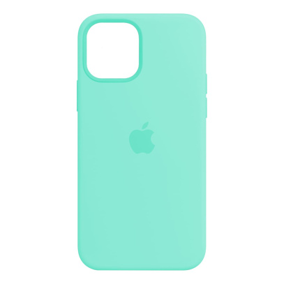 Чехол Silicone Case для Apple iPhone 12/12 Pro Бирюзовый