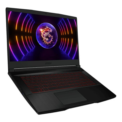 Ноутбук 15.6" MSI GF63 Thin (12UCX-1048XRU) Core i5 12450H, 8Gb DDR4, SSD 256Gb, NV RTX2050 4Gb, FullHD, DOS Black, чёрный