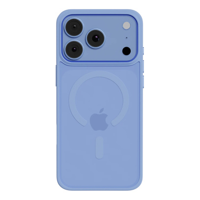 Чехол для iPhone 18 Pro AceCase Soft Rim Голубой