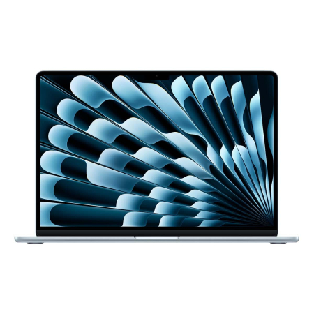 Apple MacBook Air 15" (M4 10C CPU, 10C GPU, 2025) 16/256Gb SSD (MC7A4) Sky Blue, «голубое небо»
