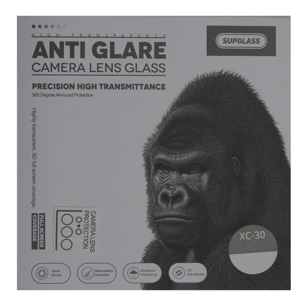 Защитное стекло для камеры Samsung S24 SUPGLASS Anti Glare Camera lens glass (XC-30) Серый