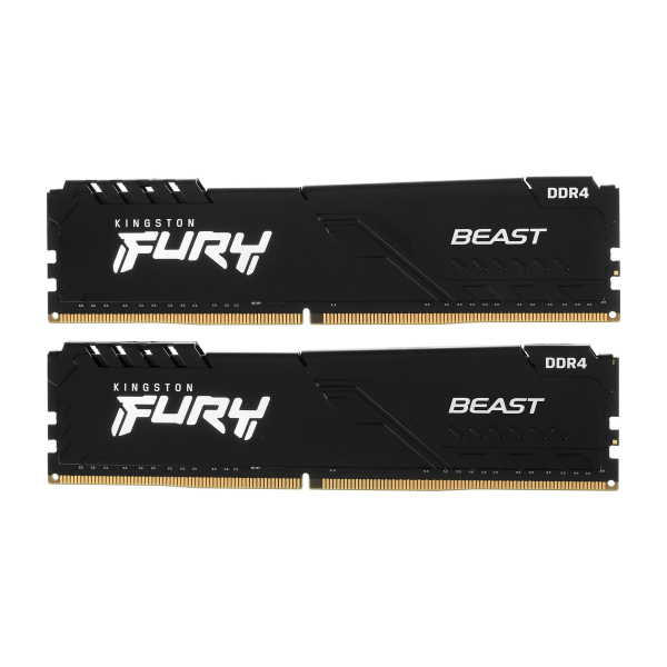 Оперативная память Kingston Fury Beast KF432C16BBK2/16WP DDR4 16GB 3200MHz CL16 UDIMM 2x8GB