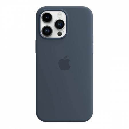 Чехол Silicone Case с MagSafe для Apple iPhone 14 Pro Max Синий