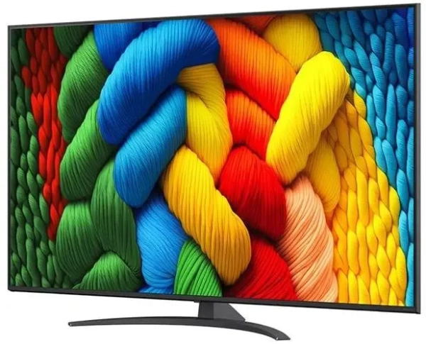 Телевизор LG 43" 4K 60Гц NanoCell (43NANO81A6A.ARUG) Black, чёрный