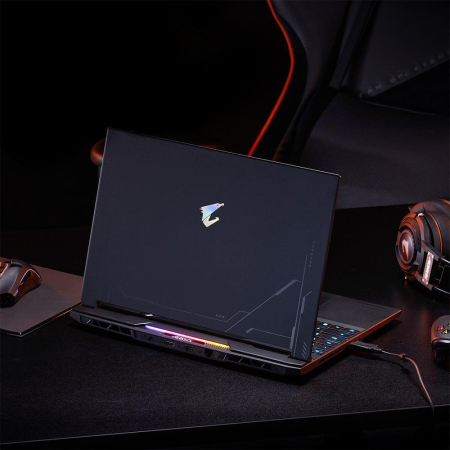 Ноутбук 15.6" GIGABYTE AORUS 15X (ASF) Core i9 13980HX, 16Gb DDR5, SSD 1Tb, NVIDIA RTX 4070 8Gb, QHD, DOS Black, чёрный