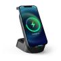 Беспроводная зарядная станция 4в1 Wireless Charging (H30) Black, черный