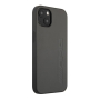 Чехол AMG для iPhone 13 Genuine leather Big logo Hard (AMHCP13MDOLGR) Черный