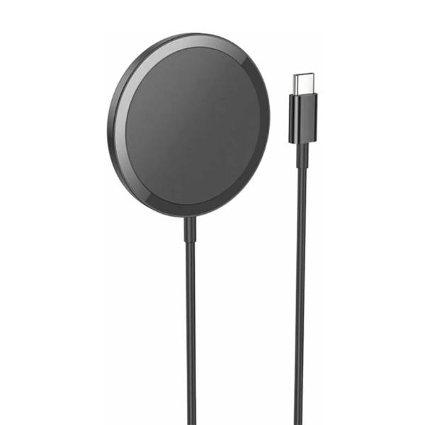Беспроводное зарядное устройство hoco. Magnetic Wireless Fast Charger 15W (CW52 Enjoy) чёрный