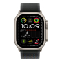 Apple Watch Ultra 2 (2024), 49 мм корпус из титана цвета «Natural», ремешок Trail Loop размера M/L цвета «Black»
