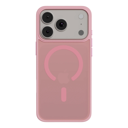 Чехол для iPhone 18 Pro AceCase Soft Rim Розовый