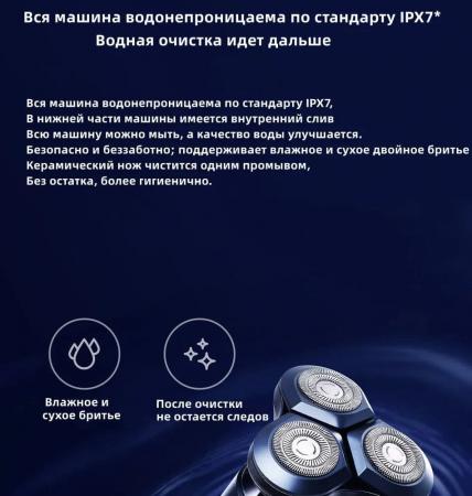 Электробритва Xiaomi Mijia Electric Shaver S700 Черный
