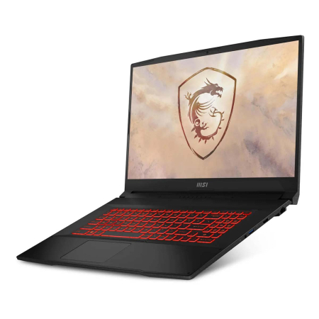 Ноутбук 17.3" MSI Katana 17 (B13VEK-1611XRU, 9S7-17L541-1611) Core i5 13420H, 16Gb DDR5, SSD 1Tb, NVIDIA GeForce RTX4050 6Gb, IPS, FullHD, без ОС Black, чёрный