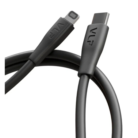 Дата-кабель VLP LITE Color Line USB-C to Lightning, 27W, 1м Чёрный