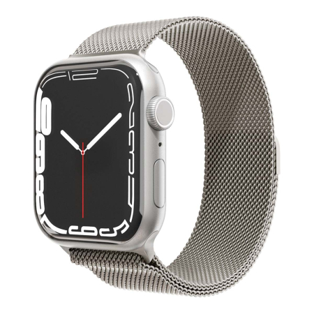 Ремешок для Apple Watch 38/40/41 mm из нержавеющей стали VLP, Шампань