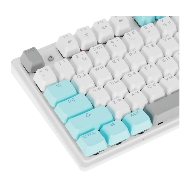 Клавиатура A4Tech Bloody S510N, USB for gamer LED (S510N) Icy White, белый