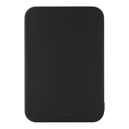 Внешний аккумулятор uBear 5000mAh PD20W Qi2 Slide Power bank Чёрный