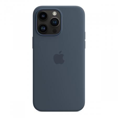 Чехол Silicone Case с MagSafe для Apple iPhone 14 Pro Max Синий