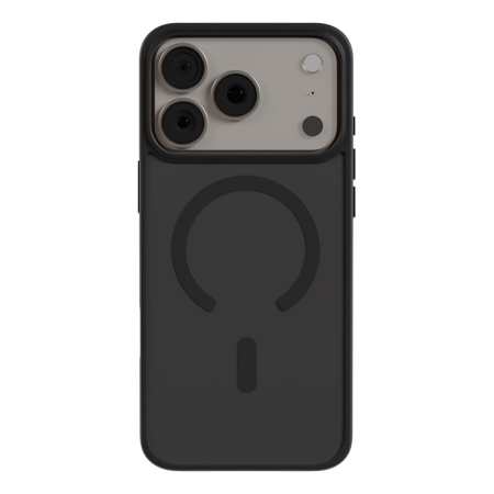 Чехол для iPhone 18 Pro Max AceCase Soft Rim Чёрный