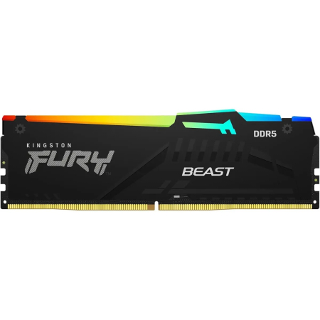 Оперативная память Kingston Fury Beast (KF552C40BB2A) DDR5 32GB 5200MHz CL36 UDIMM 1x32GB Black