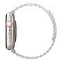 Ремешок UNIQ для Apple Watch 38/40/41 мм Revix reversible Magnetic (41MM-REVLILWHT) Сиреневый/Белый