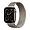 Apple Watch Series 11, 46 мм корпус из титана цвета «Natural», ремешок Milanese Loop цвета «Natural»