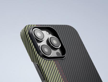 Чехол для iPhone 14 Pro Pitaka Fusion Weaving MagEZ Case 3 кевлар (арамид) (FO1401P) Overture
