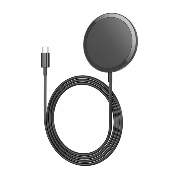 Беспроводное зарядное устройство hoco. Magnetic Wireless Fast Charger 15W (CW52 Enjoy) чёрный