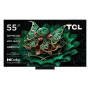Телевизор TCL 55" 4K UHD, 144 Гц, QD-Mini LED (55C7K) Чёрный