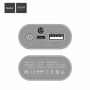 Внешний аккумулятор hoco. Tiny Concave Pattern 5200mAh (B21) Белый