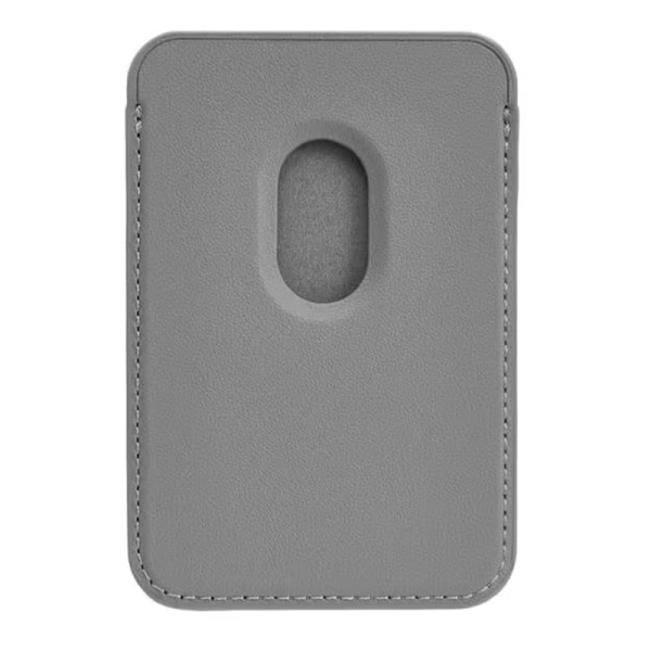 Чехол-бумажник Apple MagSafe для iPhone Titanium Grey, серый