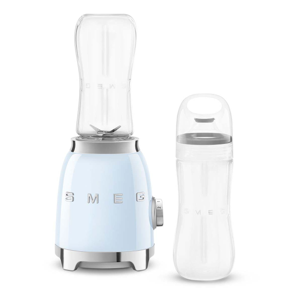 Блендер мини SMEG 50s style (PBF01PBEU) Пастельный голубой