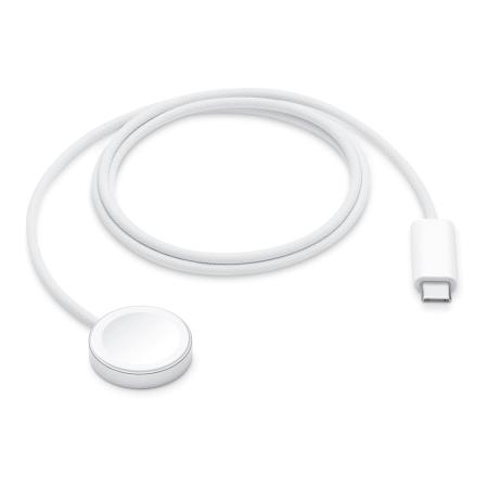 Беспроводное зарядное устройство для Apple Watch Magnetic Charger to Type-C White, белый