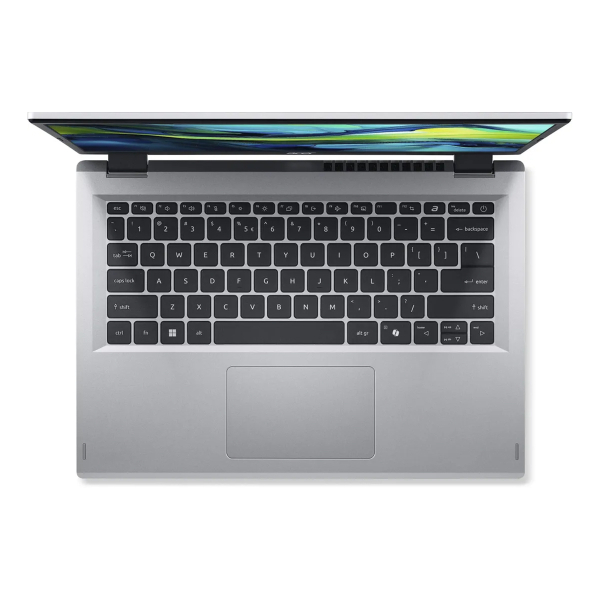 Ноутбук 14" Acer Aspire AG14-21P-R4XC (NX.KXDCD.008) AMD Ryzen 3 7320U, 8Gb LPDDR5, SSD 256Gb, AMD Radeon Graphics, IPS, Full HD, серебристый