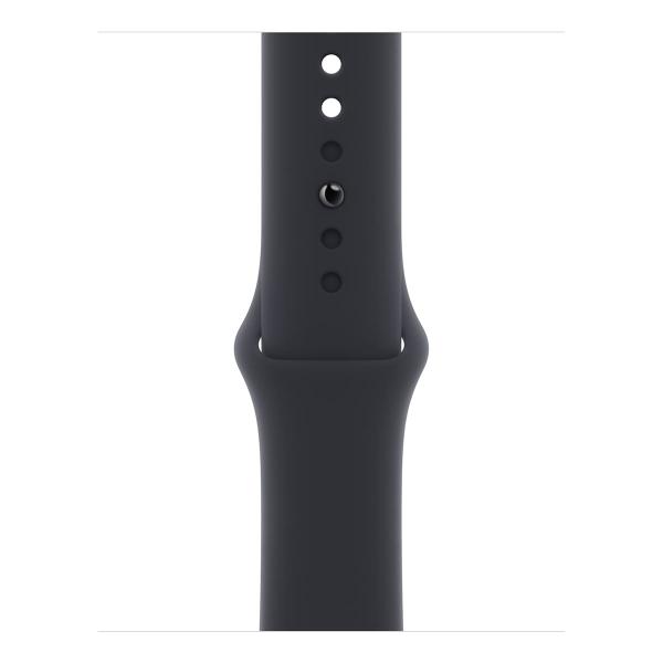 Apple Watch SE (2022), 40 мм корпус из алюминия цвета «Midnight», ремешок Sport Band размера S/M цвета «Midnight»