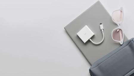 Многофункциональный адаптер Xiaomi USB-C - HDMI (XMZJQCH2TM) Белый
