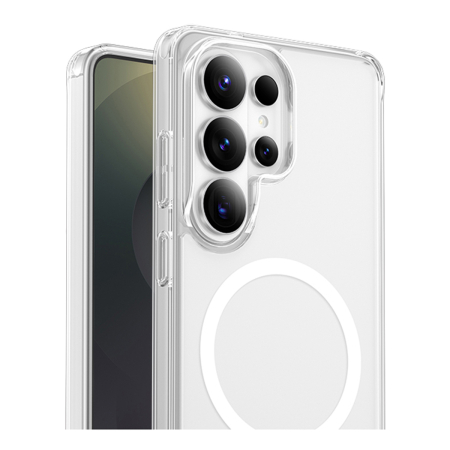 Чехол для Samsung S26 Ultra с MagSafe KEEPHONE X-Crystal Прозрачный