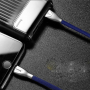 USB кабель Baseus Zinc alloy Cable разъём Lightning Синий