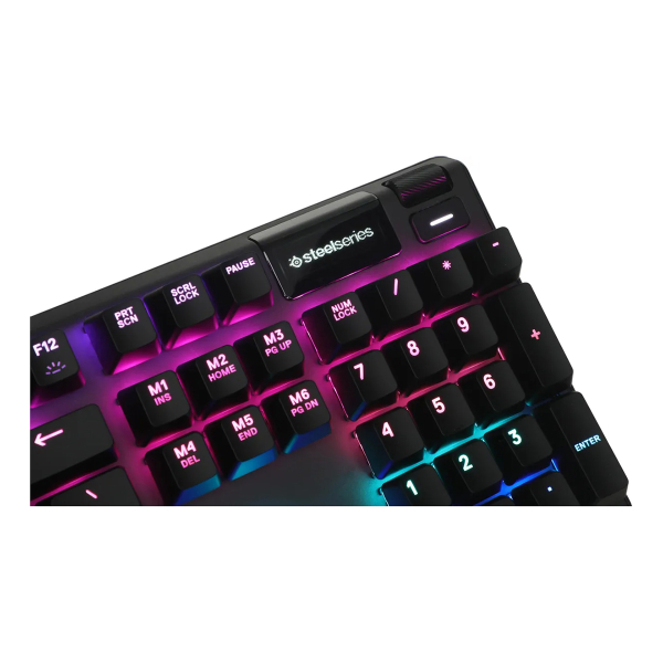 Клавиатура Steelseries Apex Pro, USB for gamer LED Механическая с подставкой (64626) Чёрный