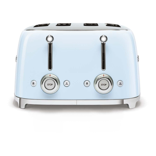 Тостер на 4 ломтика SMEG 50s style (TSF03PBEU) Пастельный голубой