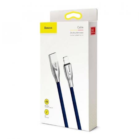 USB кабель Baseus Zinc alloy Cable разъем Lightning (CALXN-03) Темно-синий
