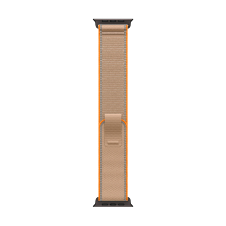 Apple Watch Ultra 4, 49 мм корпус из титана цвета «Black», ремешок Trail Loop цвета «Sand» размера S/M