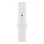 Apple Watch SE (2022), 40 мм корпус из алюминия цвета «Silver», ремешок Sport Band размера M/L цвета «White»