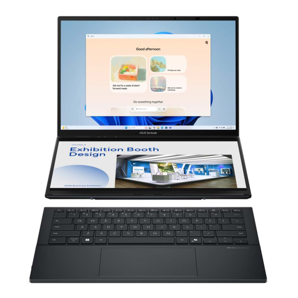 Ноутбук ASUS Zenbook 14 Duo (UX8406CA-QL080W) Intel Core Ultra 7 255H/16 Gb LPDDR5X/1 Tb SSD/OLED сенсорный 120Gh/11 Win)