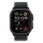 Apple Watch Ultra 2 (2024), 49 мм корпус из титана цвета «Black», ремешок Trail Loop размера S/M цвета «Black»