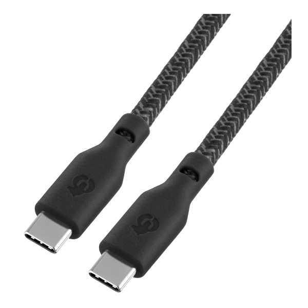 Кабель Type-C - Type-C uBear Trend 60W 1,2м Чёрный